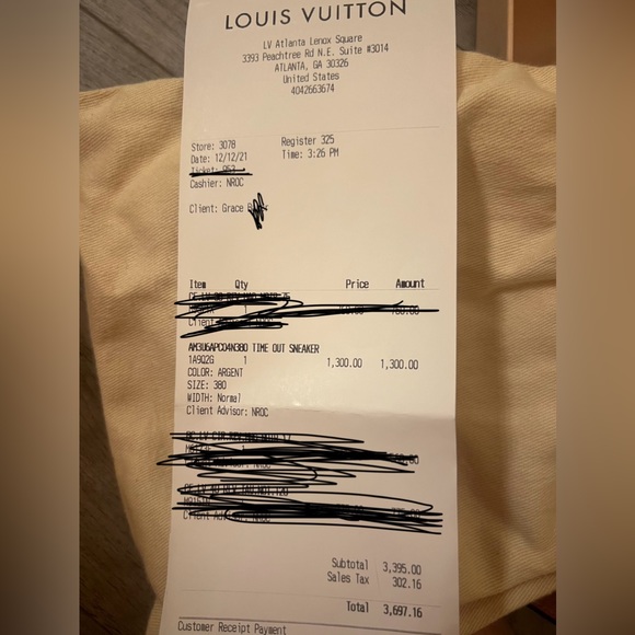 Louis Vuitton sneakers - Picture 10 of 10